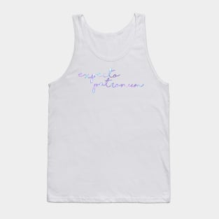 Neon Expecto Patronum Tank Top